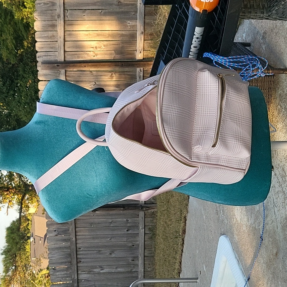 Chic Light Pink Women's Backpack